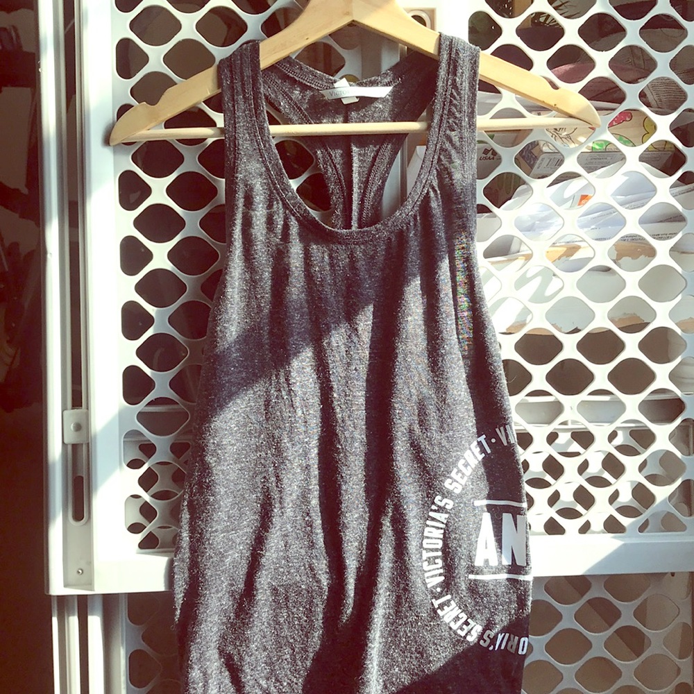 Victoria Secret tank top.